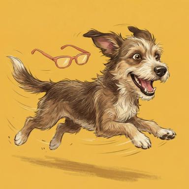 Rosie illustrating Chapter 1: The Zen of Zoomies